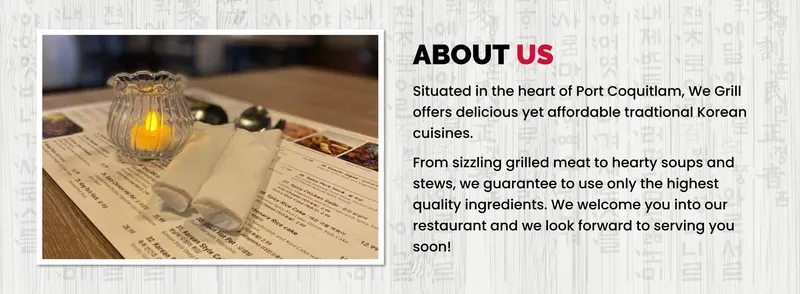 We Grill Korean Eatery