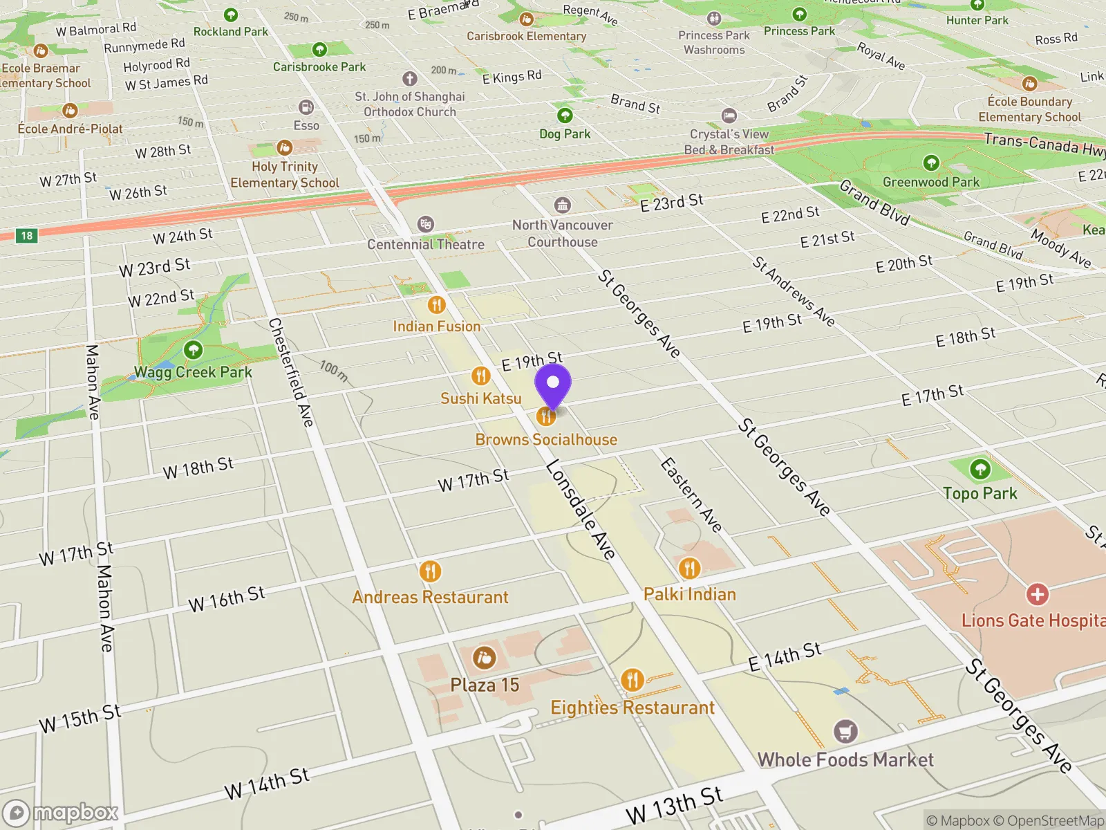 Browns Socialhouse Upper Lonsdale