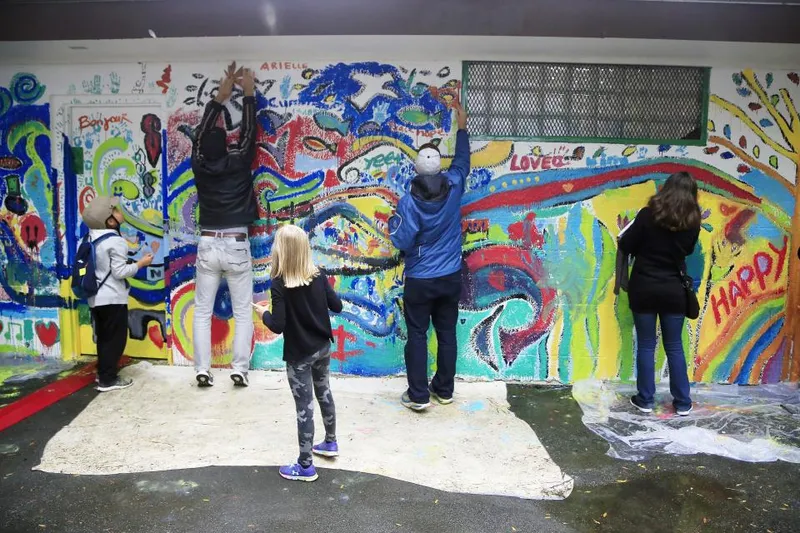 Live Light Mural