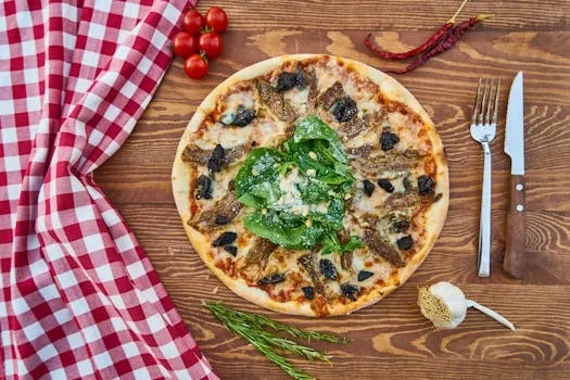 Green Olive Pizza