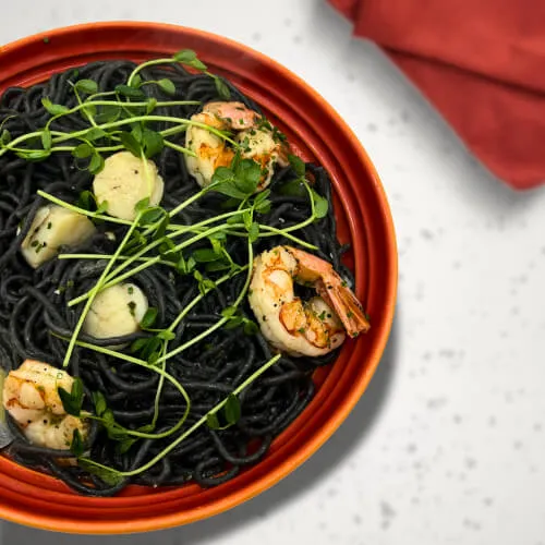 Squid Ink Spaghetti